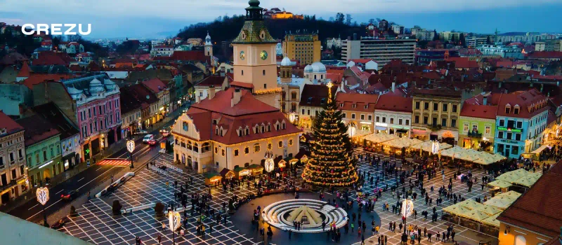 Vizitează în aceste zile Târgul de Crăciun din Brașov