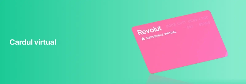 Cardul virtual Banca Revolut
